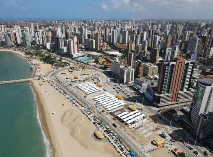 Apartamento Beira Mar 福塔雷萨 外观 照片